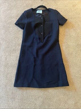 prada rhinestone embroidered mesh mini dress Embroidered Blossom Bodice Dress main image 0